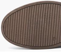 Zapatos deportivos de ocio para hombre, trabajo de cuero, antideslizantes, impermeables, resistentes al desgaste, zapatos planos de suela suave, zapatos ligeros y modernos - details 5