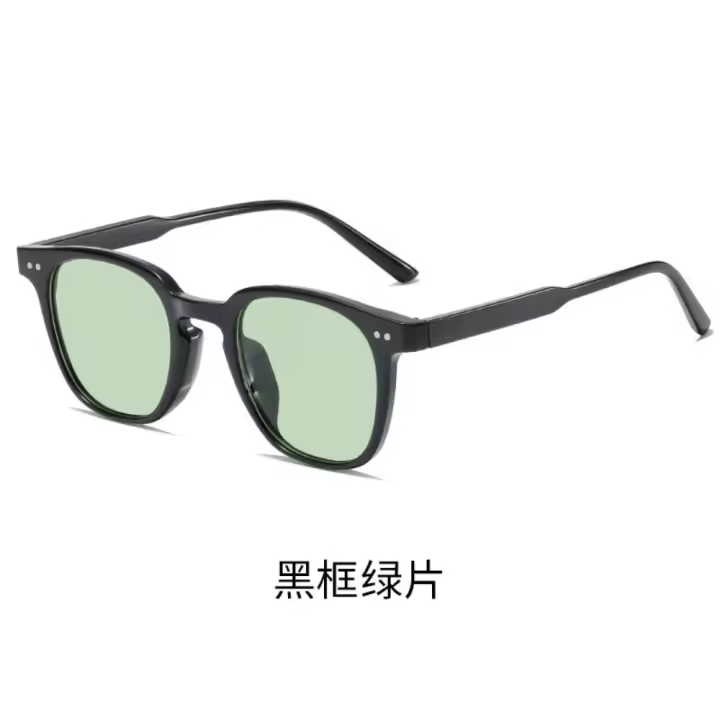Gafas de sol de verano para mujer, gafas de sol de miopía de color marrón claro fuerte antiultravioleta con sentido avanzado, gafas de conducción de tendencia para hombre - 1