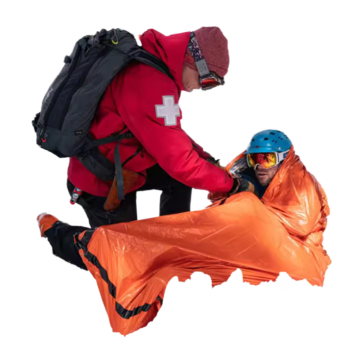Bolsa De Dormir De Emergencia Aluminio Película Tapete Térmico Impermeable Y Viento Práctico Para Camping Y Senderismo - 1