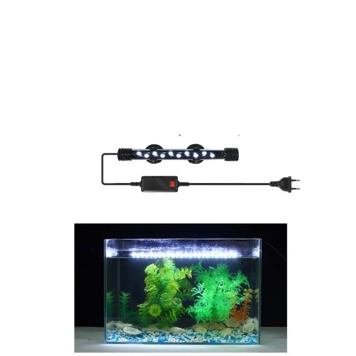 Lámpara plantada planta acuática decoración subacuática acuario de agua dulce luz LED plantas luces de cultivo pecera luz lámparas de acuario - 1
