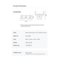 Baseus Soporte para teléfono de coche, ventilación de aire universal para iPhone y Xiaomi, soporte con clip - details 12