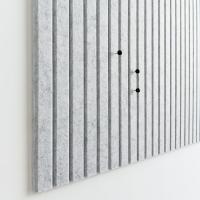 Tablero de pegatinas de pared de fieltro autoadhesivo, Color sólido, 40x60cm, arte de pared de fotos, tablero de exhibición de mensajes engrosado, decoración del hogar - details 6