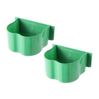 Comedero de plástico para mascotas, cuenco de agua y comida para loros, jaula para pájaros, soporte para taza de arena, comedero para pájaros, 1 unidad - details 3