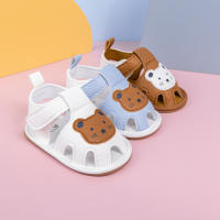 Sandalias antideslizantes para recién nacido, zapatos informales con estampado de animales, suaves, a la moda, para el primer día, Verano - details 0