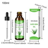 Aceite de Aloe Veras para la piel, Gel orgánico de Aloe Veras para absorber la piel, aceite hidratante puro de planta de aloe de corte recién Extra - details 9
