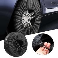 Funda protectora para llanta de repuesto de coche, bolsa de advertencia con asa de transporte, 13-23 pulgadas - details 0