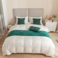 Carrileras Decorativas Para Cama con Patrón de Concha en Terciopelo Nuevo Diseño en Color Gris Rosa Amarillo Azul Verde Material Poliéster Hecho en China - details 9
