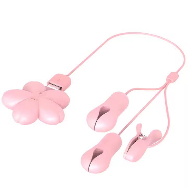 Le clip de pecho vibrador estimulación del clítoris productos sexuales productos sexuales - 1