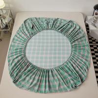 Sábana bajera de algodón con bandas elásticas, Funda de colchón antideslizante ajustable para cama doble King, 140x200, 160x200, 200x200cm - details 12