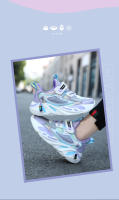Zapatos de marca para niños, zapatillas de deporte para niñas, zapatos deportivos transpirables para niños, zapatillas de tenis cómodas informales de color rosa a la moda para uso diario - details 4