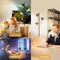 Lampara de Pie LED Regulable 36W 2500LM Lampara de Pie Salon con Mando a Distancia y Control Táctil, 4 Temperaturas de Color, 3 Luces Giratorias Luz de Pie para Salón, Habitación y Oficina - details 24