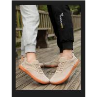 Zapatos de punta ancha, zapatos informales transpirables de malla Unisex para hombre, cómodos zapatos deportivos para caminar descalzos al aire libre - details 14