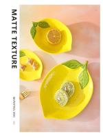Creative Cartoon Lemon Shaped Ceramic Salad Bowl Soup Bowl Family Fruit Snack Plate Kitchen Utensils Accessories - details 11