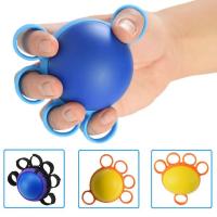 Hand Therapy Grip Strengthener Ball Stretcher Finger Pow Fitness  Arm Exercise Muscle Relex Recovery Rehabilitation Equipment - details 0