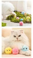 Bola de Peluche para Gatos Autogolpe Divertido Resistente a Mordiscos Suministros para Mascotas - details 7