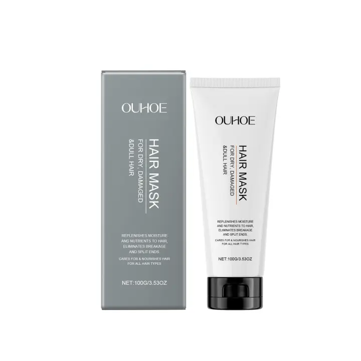 Hidrata y nutre el cabello, limpia el cuero cabelludo, mascarilla para un cuidado naturalmente esponjoso, suave y brillante. - 1