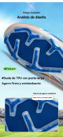 AG, zapatillas de fútbol TF, unisex, antideslizantes y resistentes al desgaste, aptas para jugar al fútbol, ​​partidos, etc. - details 5