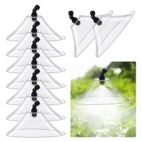 Protector de derrape con boquilla de pulverizador plano, protector de pulverización para la mayoría de pulverizadores, adecuado para césped de jardín de granja, 10 piezas - details 1
