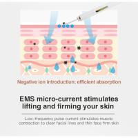 Ultrasonido Limpiador De Piel Espátula Vibración Rostro Eliminador De Quistes Facial Levantamiento Cuidado De La Piel Metal - details 5