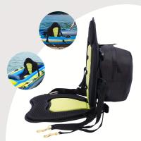 Asiento de Kayak acolchado de lujo, accesorios de asiento de bote de pesca, canoa con bolsa de almacenamiento - details 3