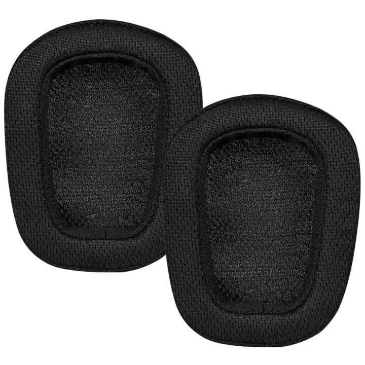 Almohadillas de espuma para los oídos, almohadillas de cuero para G935, G635, G533, G433, G231, auriculares inalámbricos para juegos, 1 par - 1