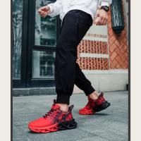 Zapatillas de correr rojas de alta calidad para hombre y mujer, zapatos deportivos cómodos, tenis atléticos - details 3
