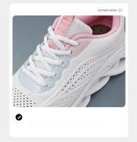 Zapatillas de moda para mujer Fly Weave Zapatillas transpirables de malla elástica suela blanda Zapatos casuales - details 8