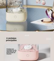 Limpiador de Pincel de Maquillaje Eléctrico Secado Rápido, Almacenamiento, Desinfección Ultravioleta - details 1