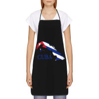 Delantal de Cocina con Bandera de Cuba Havana Unisex para Chefs, Horneados, Jardineros - details 28