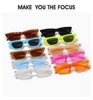 Gafas De Sol estilo ojo De gato Vintage para mujer, gafas De Sol negras con tonos Retro, gafas De Sol cuadradas con montura pequeña a la moda para mujer - details 2