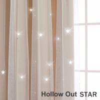 Cortinas de Dormitorio de Doble Capa Aislantes Térmicos Opaques con Ojales Protección UV,1 pieza - details 19