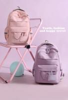 Mochila Escolar De Gran Capacidad Para Niñas, Morada, Rosa, Regalo Para Estudiantes De Primaria - details 3