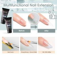 Esmalte de Uñas ROSALIND 60ml Polygel Extension Gel Para Constructión Rápida de Uñas Falsas Acrílicas Color Nude Pink - details 21