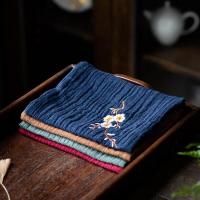 Toalla de té bordada, Toallas ligeras de algodón y lino, Paño de limpieza ultrasuave con toalla de absorción de agua, Toallas, Toalla, Toallas, Toalla, Toallas, - details 6