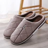 Zapatillas de algodón cálidas para hombre, zapatos informales de talla grande para el hogar, dormitorio, interiores, otoño e invierno, 47, 48, 49, 50 - details 7