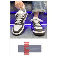 Nuevos Zapatos Transpirables, Pequeños Zapatos Blancos Versátiles, Zapatos De Tabla De Deportes Y Ocio Con Plataforma - details 5