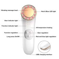 Máquina Facial portátil de Alta Frecuencia, masajeador de Belleza 7 en 1 Para Limpieza de la piel, Cuello y Ojos - details 0