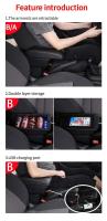 Apoyabrazos Mini Cooper Modificación de Almohadilla para Coche Countryman R50 R52 R53 R56 R57 R58 R60 F55 F56 F57 F60 CA - details 3