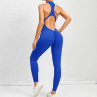 Conjunto de yoga sin costuras para mujer, yoga para mujer, sujetador deportivo acanalado, body de gimnasio, tres piezas de ropa deportiva, 1/2 pieza. - details 7