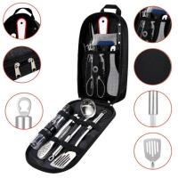 Juego de Cocina Portátil 2025 Estilo Europeo Americano Ideal para Acampar, Picnic, Barbacoa - details 8