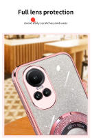 Funda de Teléfono Multifuncional OPPO Reno10 5G Reno10Pro Reno8T Reno8Lite con Diseño de Cartón Glitter y Soporte Plegable Compatible con Productos OPPO - details 5