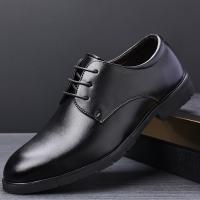 Zapatos De Talla Para Hombre De Cuero Legítimo De Alta Calidad Formal Transpirables Casuales Italianos De Lujo Con Cordones Antideslizantes Para Conducir - details 8