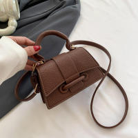 Mini bolso de hombro cruzado de cuero PU vintage para mujer - details 20