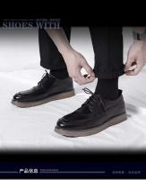 Vestido de cuero informal de alta calidad para hombre, zapatos formales Oxford suaves y cómodos de estilo de oficina de negocios, nueva moda - details 2