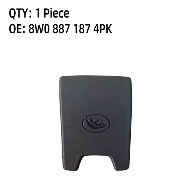 Cubierta de Asiento Trasero para Niños para Audi A4 B9 Avant S4 Rs4 A5 F5 S5 A6 C8 S6 A7 4k S7 8w0887187 8w0887233b4pk Paneles y Partes de Puertas Interiores - 1