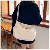 Bolsos Cruzados de Nylon Hobos Bolsos Manuales de Alta Capacidad para Mujer con Cremallera - details 1