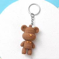 LLavero de oso creativo, oso colorido, superventas, accesorios de llavero colgante - details 4