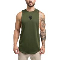 Camisetas sin mangas de Fitness para hombre, ropa de gimnasio, culturismo, entrenamiento, chaleco de algodón, informal, transparente - details 7