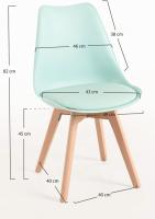 Pack Sillas Comedor - Pack 4 Sillas Synk Basic - Crema - details 60