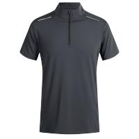 Polo Verano para hombre, deportivo informal, tejido fresco de hielo, manga corta, transpirable, apto para fitness, elástico. - details 2
